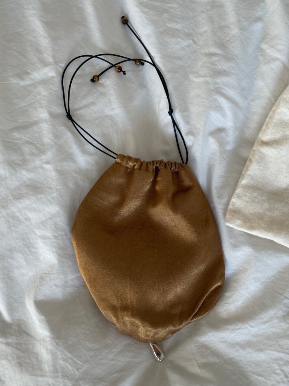 Sophie Buhai Teardrop Pouch in Bronze - Picture 2 of 7